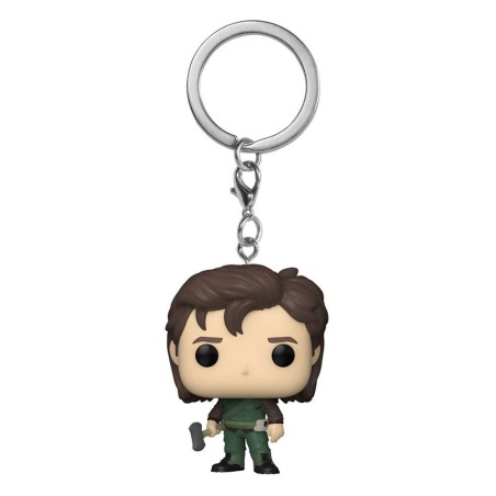 Funko Pop! Keychain: Stranger Things S4 - Hunter Steve Funko Pop! Keychain: Stranger Things S4 - Hunter Steve