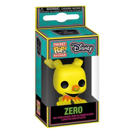 Funko Pop! Keychain: Nightmare Before Christmas - Zero Black Funko Pop! Keychain: Nightmare Before Christmas - Zero Black