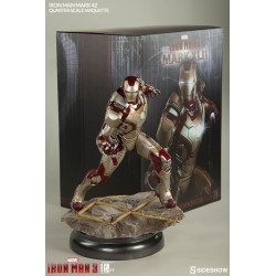 Iron Man Mark 42 1/4 Scale Maquette by Sideshow Collectibles