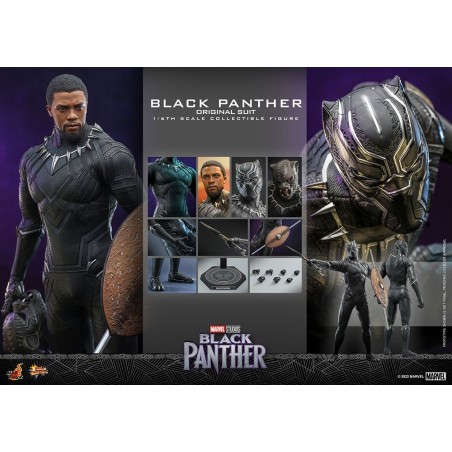 Hot Toys Black Panther (Original Suit) Movie Masterpiece 1/6 Hot Toys Black Panther (Original Suit) Movie Masterpiece 1/6