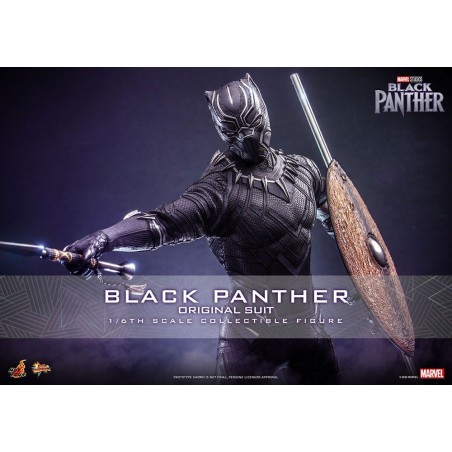 Hot Toys Black Panther (Original Suit) Movie Masterpiece 1/6 Hot Toys Black Panther (Original Suit) Movie Masterpiece 1/6