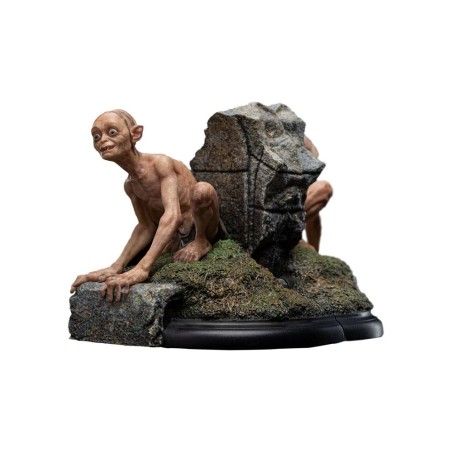 The Lord of the Rings: Gollum & Sméagol in Ithilien Mini Statue The Lord of the Rings: Gollum & Sméagol in Ithilien Mini Statue