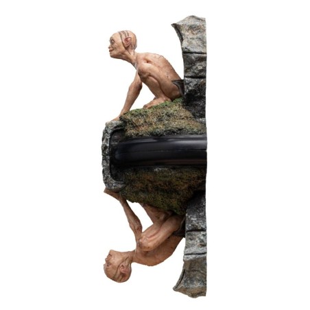 The Lord of the Rings: Gollum & Sméagol in Ithilien Mini Statue The Lord of the Rings: Gollum & Sméagol in Ithilien Mini Statue