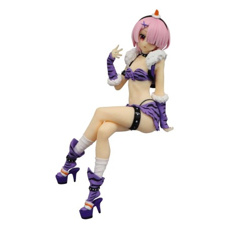 Re:Zero Noodle Stopper PVC Statue Ram Demon Costume Another