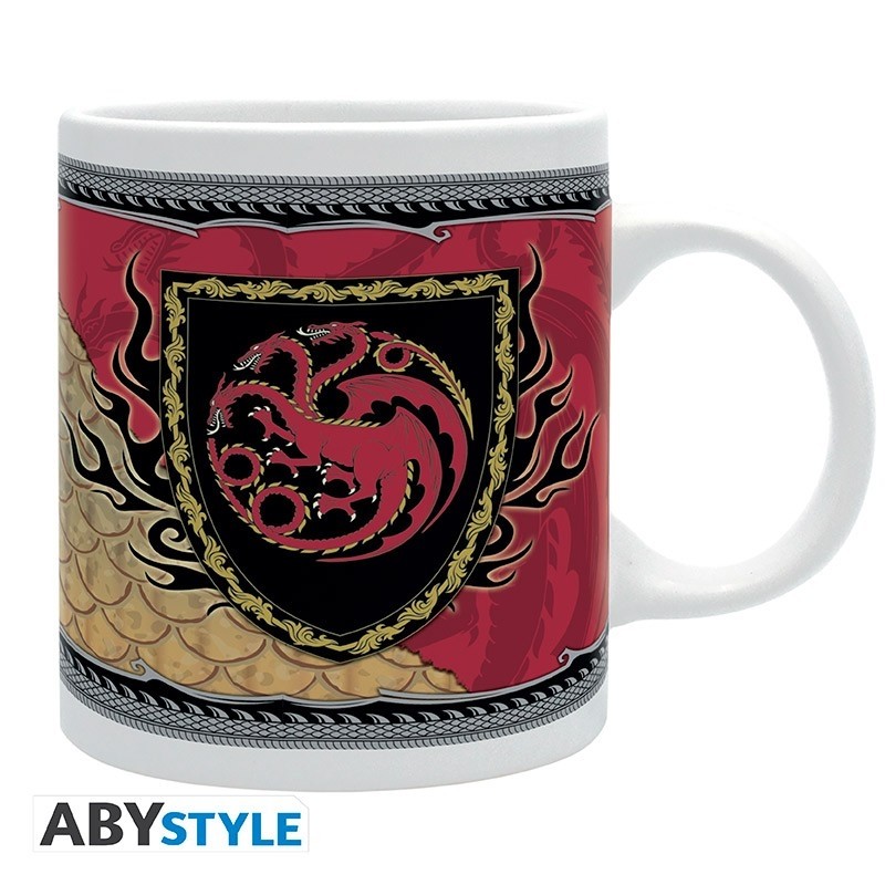 Buy Game of Thrones: House of the Dragon - Targaryen Dragon Crest Mug ...