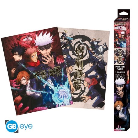 Jujutsu Kaisen: Set 2 Chibi Posters - Group and schools 52 x 38 Jujutsu Kaisen: Set 2 Chibi Posters - Group and schools 52 x 38
