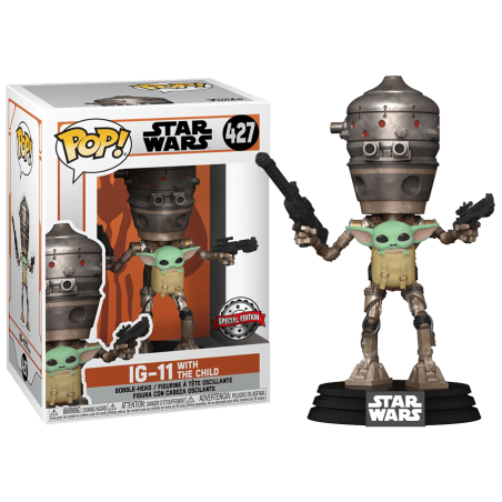 Funko Pop! Star Wars: IG-11 with The Child Grogu (Special