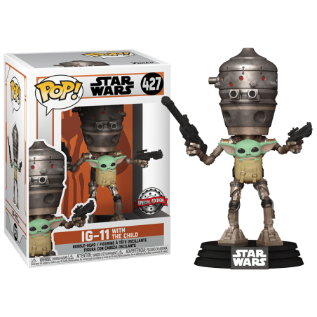 Funko Pop! Star Wars: IG-11 with The Child Grogu (Special Funko Pop! Star Wars: IG-11 with The Child Grogu (Special