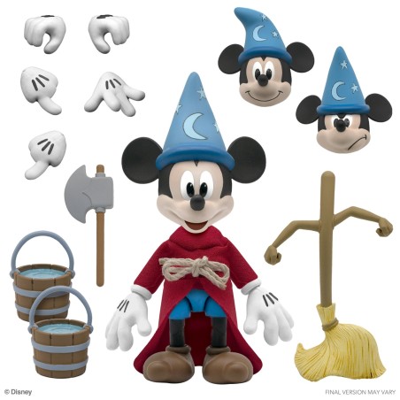 Disney: Ultimates - Sorcerer's Apprentice Mickey Action Figure Disney: Ultimates - Sorcerer's Apprentice Mickey Action Figure