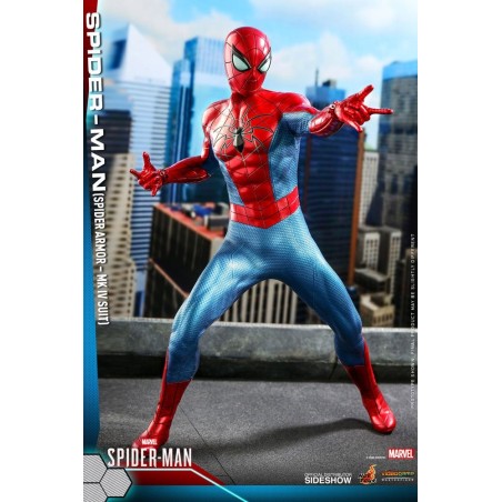 Hot Toys Marvel's Spider-Man Video Game Masterpiece Action Hot Toys Marvel's Spider-Man Video Game Masterpiece Action