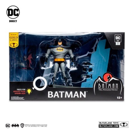 DC Multiverse Action Figure: Batman the Animated Series (Gold