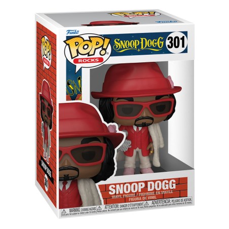 Funko Pop! Rocks: Snoop Dogg (with hat and glasses)