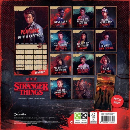 Stranger Things: Calendar 2023 Stranger Things: Calendar 2023