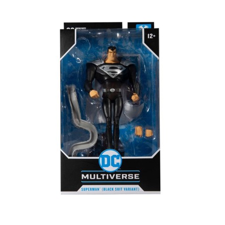 DC Multiverse Action Figure: Superman Black Suit Variant