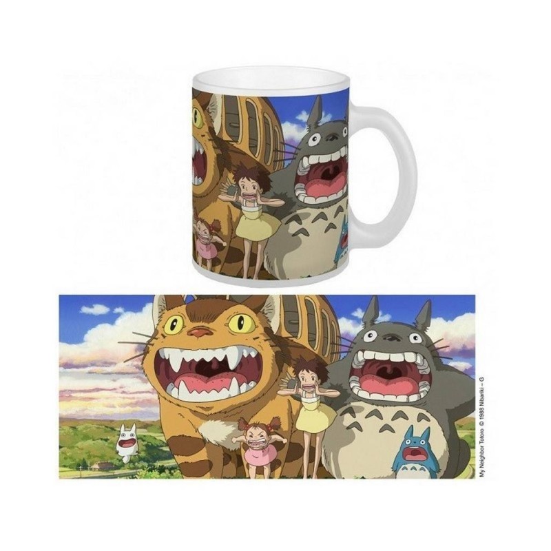 My Neighbor Totoro: Catbus and Totoro Mug