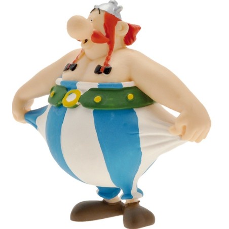 Asterix: Obelix Holding Trouser PVC Figure 8 cm