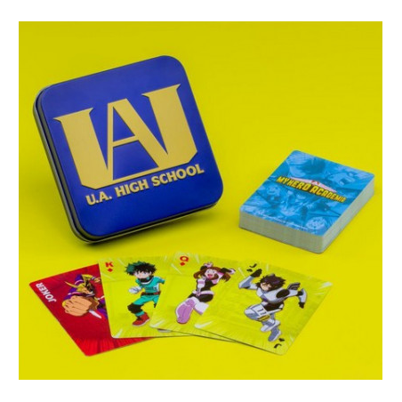 My Hero Academia: Playing Cards with Storage Tin