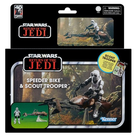 Star Wars: Vintage Collection - Scout Trooper with Speeder Bike Star Wars: Vintage Collection - Scout Trooper with Speeder Bike