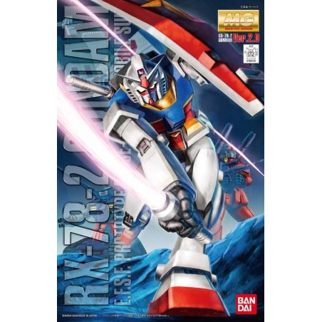 Gundam Model Kit: RX-78-2 Gundam Ver.2.0 MG 1/100