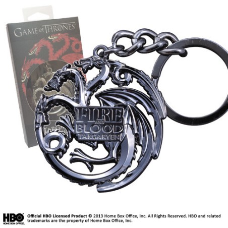copy of Game of Thrones: Targaryen Sigil Keychain