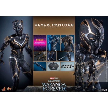 Hot Toys Black Panther: Wakanda Forever Movie Masterpiece Hot Toys Black Panther: Wakanda Forever Movie Masterpiece