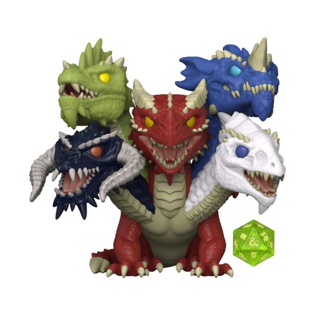 Funko Pop! Games: Dungeons & Dragons - Tiamat with d20 Dice