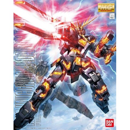 Gundam Model Kit: RX-0 Unicorn Gundam 02 Banshee MG 1/100
