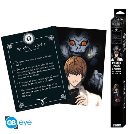 Death Note: Set 2 Chibi Posters 52 x 38 cm