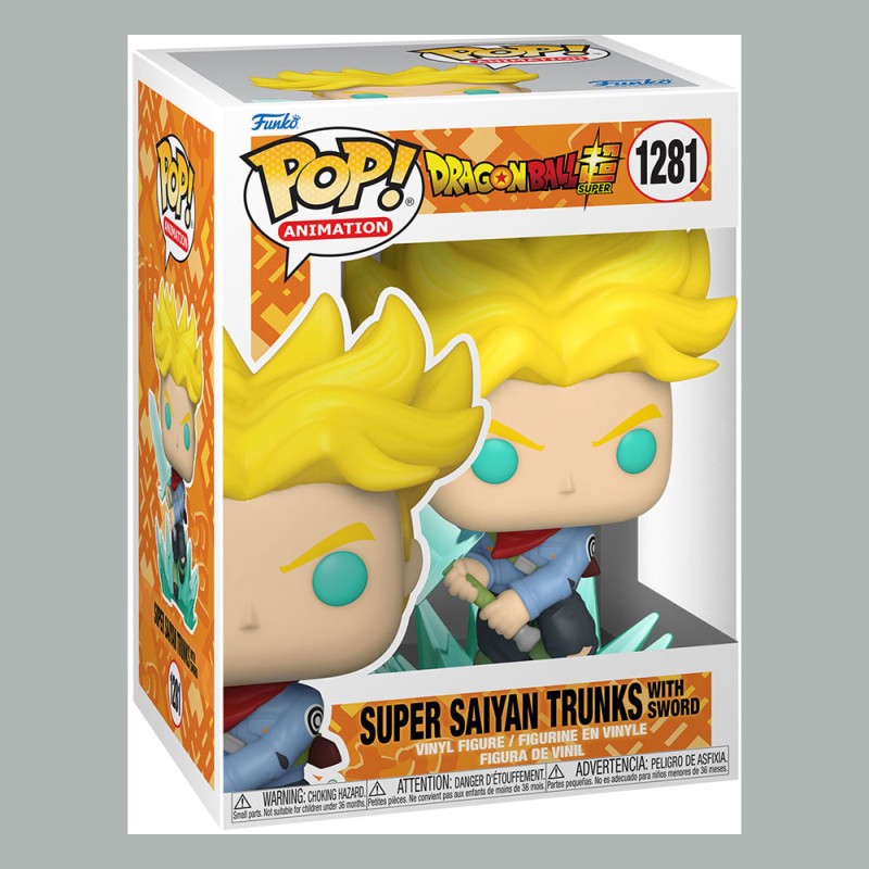 Funko Pop! Anime: Dragon Ball Super - Super Saiyan Trunks (with