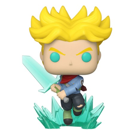 Funko Pop! Anime: Dragon Ball Super - Super Saiyan Trunks (with Funko Pop! Anime: Dragon Ball Super - Super Saiyan Trunks (with