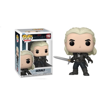Funko Pop! Television: The Witcher - Geralt with sword