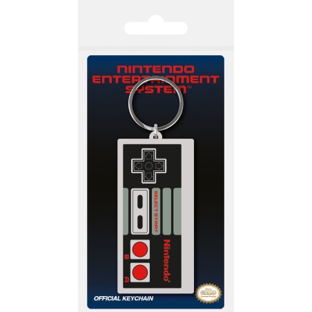 Nintendo: NES Controller Rubber Keychain 6 cm
