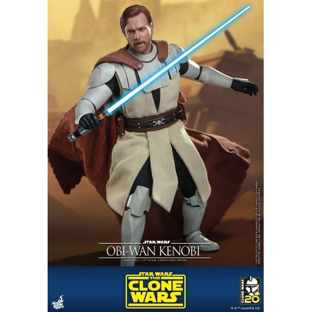 Hot Toys Star Wars: The Clone Wars - Obi-Wan Kenobi 1:6 Scale