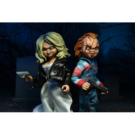 Neca Bride of Chucky: Chucky and Tiffany Clothed Action Figure Neca Bride of Chucky: Chucky and Tiffany Clothed Action Figure