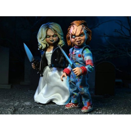 Neca Bride of Chucky: Chucky and Tiffany Clothed Action Figure Neca Bride of Chucky: Chucky and Tiffany Clothed Action Figure