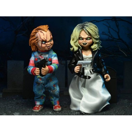 Neca Bride of Chucky: Chucky and Tiffany Clothed Action Figure Neca Bride of Chucky: Chucky and Tiffany Clothed Action Figure