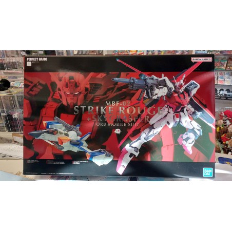 Gundam Model Kit: MBF-02+AQM/E-X01 Aile Strike Rouge + FX-550