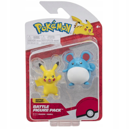Pokémon: Pikachu & Marill Battle Figure Pack Small