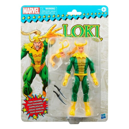 Marvel Legends: Retro Collection Action Figure 2022 Loki 15 cm