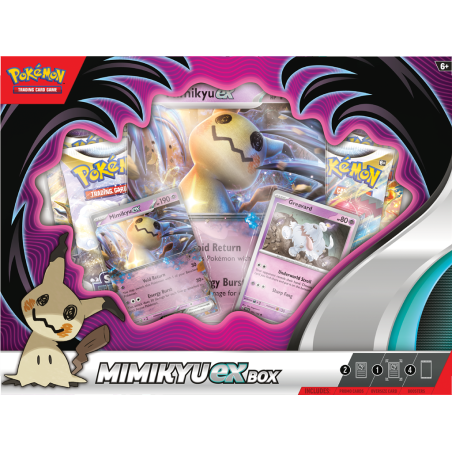 Pokémon TCG: Mimikyu ex Box (English cards)