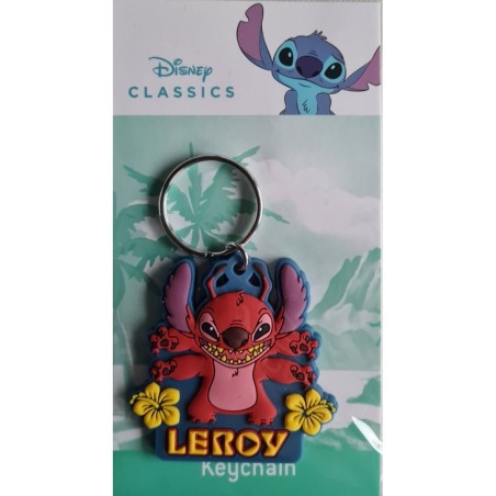 Disney: Lilo & Stitch - Leroy Rubber Keychain 6 cm