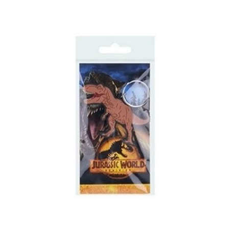 Jurassic World: T-Rex Rubber Keychain 5 cm