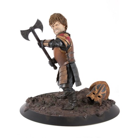 Game of Thrones: Tyrion in Battle Statue (box damage)