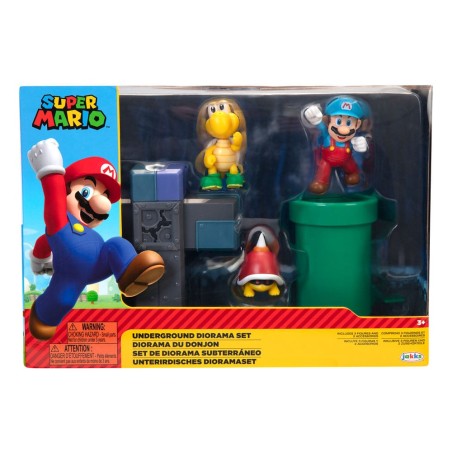 Nintendo: Super Mario Diorama Set Underground