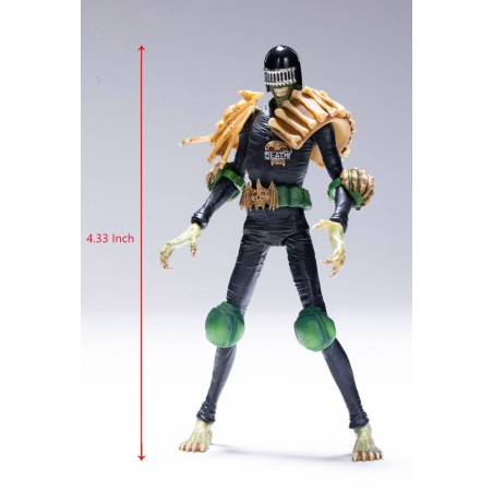 Judge Dredd: Judge Death 1:18 Scale Mini Action Figure 10 cm