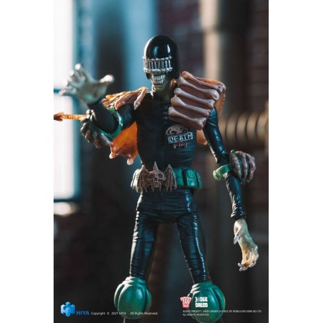 Judge Dredd: Judge Death 1:18 Scale Mini Action Figure 10 cm