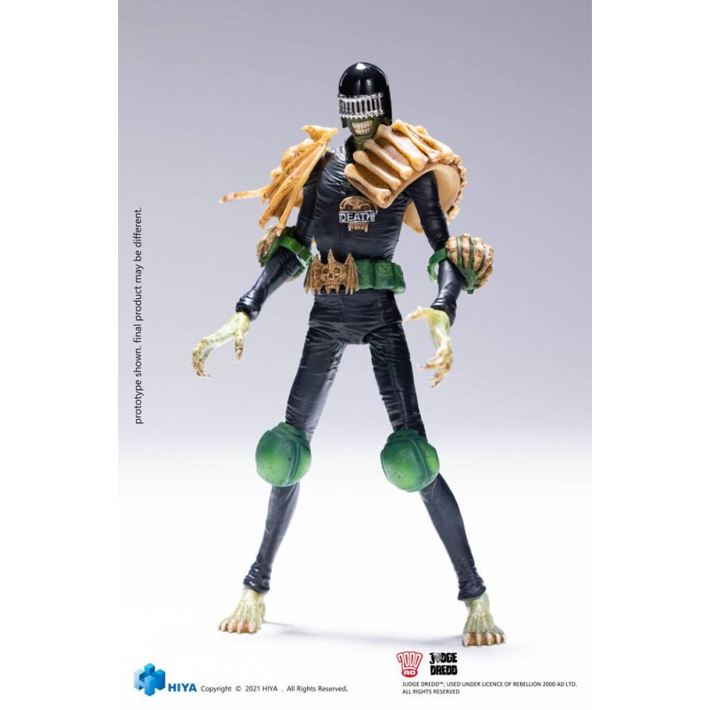 Judge Dredd: Judge Death 1:18 Scale Mini Action Figure 10 cm