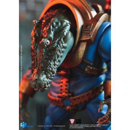 Judge Dredd: Klegg Mercenarise 1:18 Scale Mini Action Figure 12