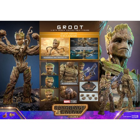 Hot Toys Marvel: Guardians of the Galaxy Vol. 3 - Groot Movie