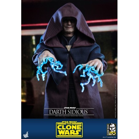 Hot Toys Star Wars: Darth Sidious (The Clone Wars) 1:6 Scale